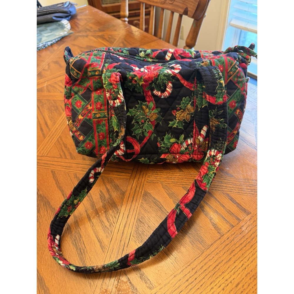 Vera Bradley Indiana Limited Edition Quilted Christmas Small Duffle Bag